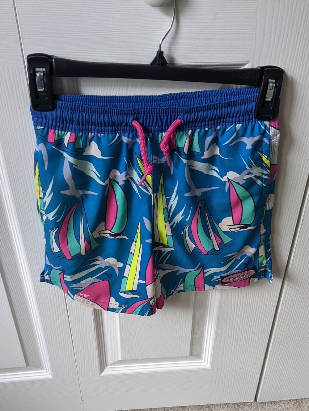 Vineyard Vines Size 7 Boys Sailboat Bathing Suit